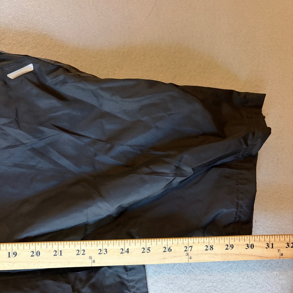Starter Mens Black Track Pants Athletic Windbreaker Mesh Lined Size L NWT - Picture 8 of 9